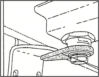 Mazda BT-50 2007-2011 Small Lock Brackets Catches fits EGR Lids with Twin Ute Lid Locks EGR with Shiny Black Plastic Underneath