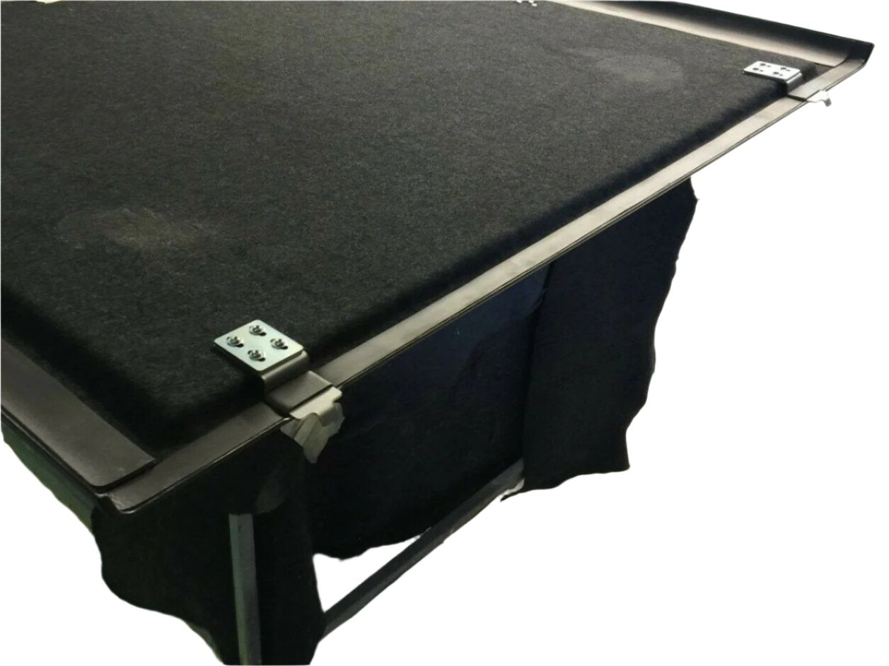 PX Ford Ranger Ute Lid Male Hinge Tongues for Carpeted Fibreglass Lids SET-B Male Hinges & Support Plates