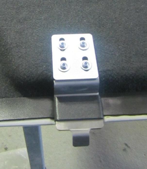 FG Ford Falcon Ute Lid Long Male Hinge Tongues for Carpeted Fibreglass Lids SET-A Long Male Hinges